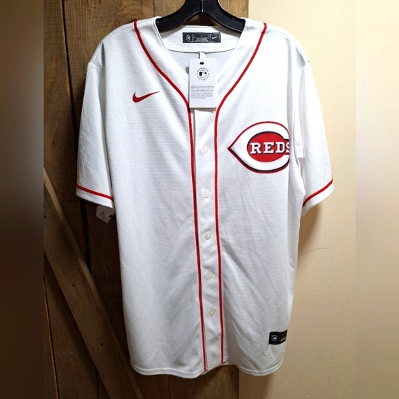 A Nike official MLB Cincinnati Reds #4 Bader jersey in a mens size large. NWT. - Picture 1 of 8